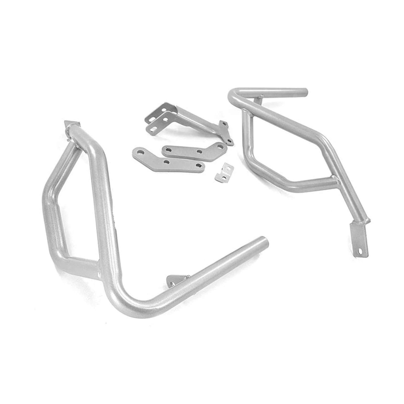 Motorschutzbügel Für XL750 Für TRANSALP XL 750 Xl750 2023 2024 Transalp Motorrad Oberen Verkleidung Rahmen Schutz Bar Motor Protector Crash Ba Motorrad Stoßstange(Lower Silver) von Barhbt