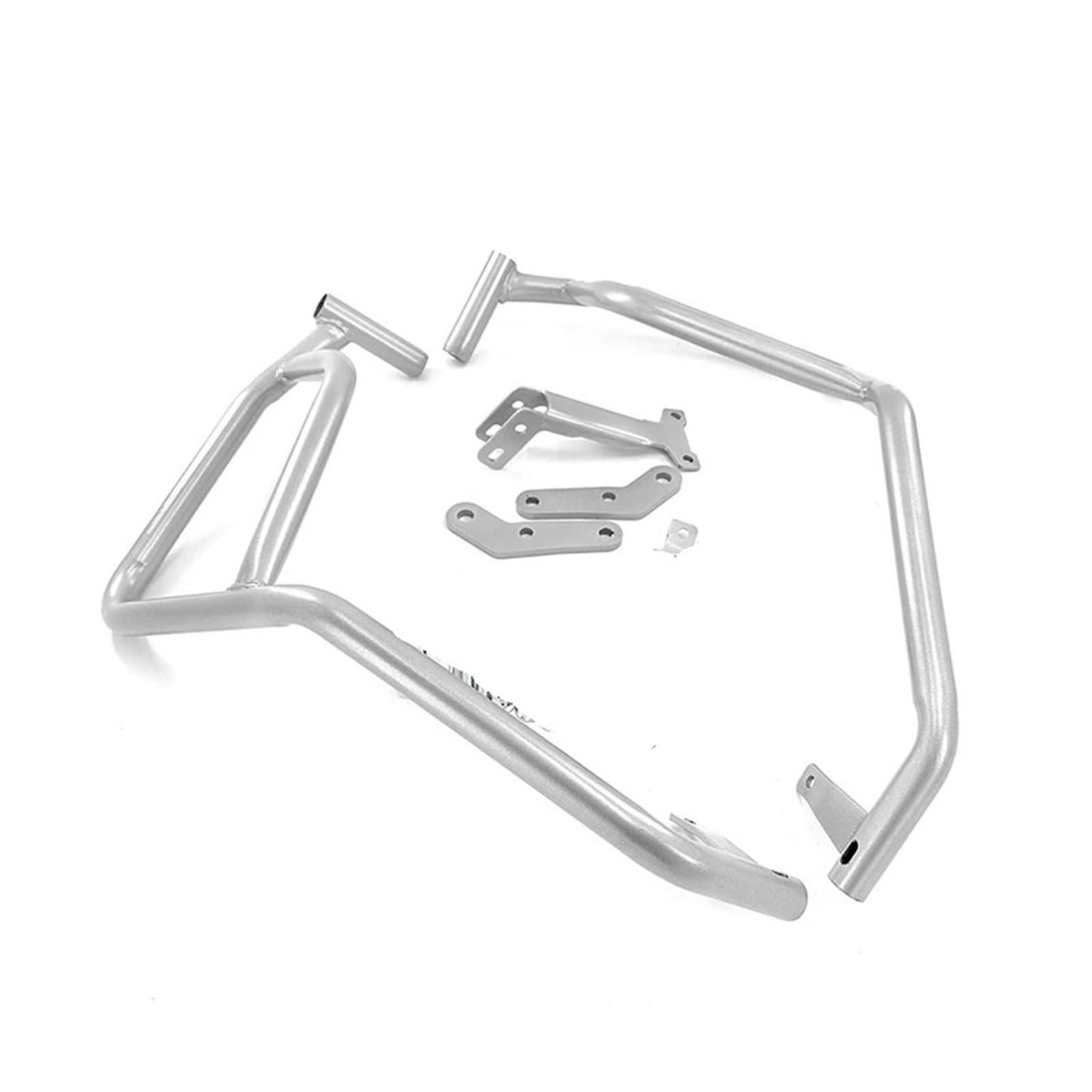 Motorschutzbügel Für XL750 Für TRANSALP XL 750 Xl750 2023 2024 Transalp Motorrad Oberen Verkleidung Rahmen Schutz Bar Motor Protector Crash Ba Motorrad Stoßstange(Up Silver) von Barhbt