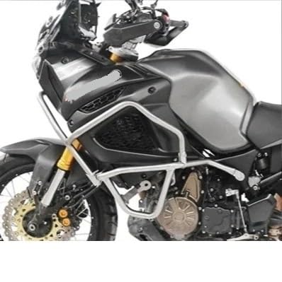 Motorschutzbügel Für XT1200Z Motorschutzbügel Autobahn Sturzbügel Rahmen Stoßfänger Verkleidung Schutzleisten Motorradzubehör Motorrad Stoßstange(Silver Lower Bumper) von Barhbt