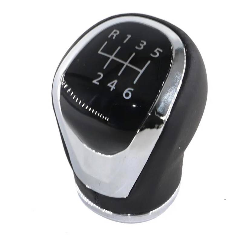 Schaltknauf Für Nissan Für NAVARA Für NP300 2015-2021 Manuelle Getriebe Shifter Knob 6 Geschwindigkeit Schaltknauf Hebel Schalter Knopf Boot Shift Stick Auto Getriebekopf von Barhbt