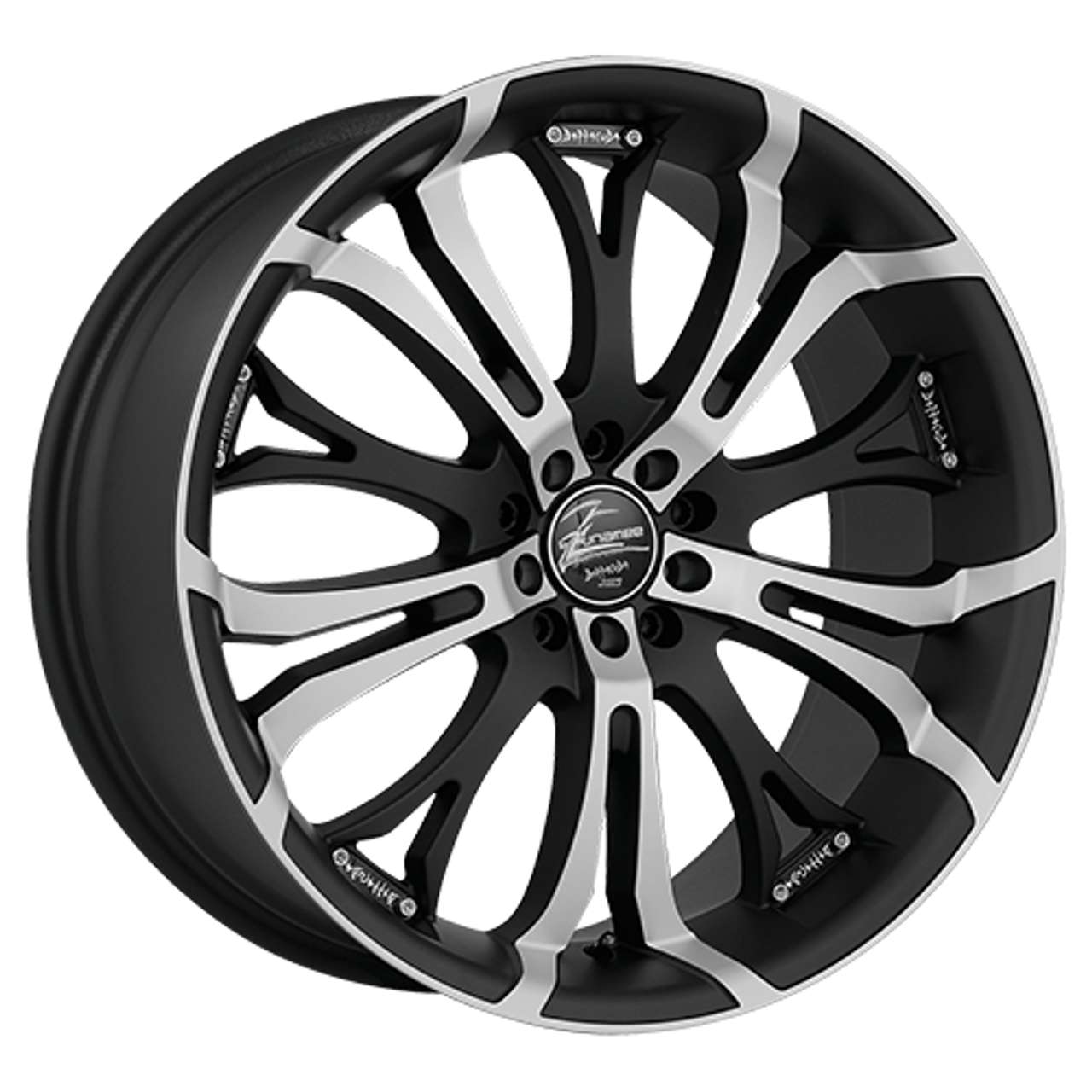 BARRACUDA TZUNAMEE Mattblack-Polished 7.5Jx17 4x100+114.3 ET35 von Barracuda