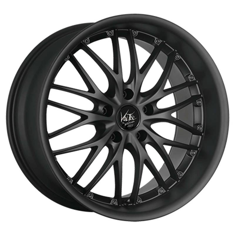 BARRACUDA VOLTEC T6 mattblack puresports 7.0Jx17 4x100 ET38 von Barracuda