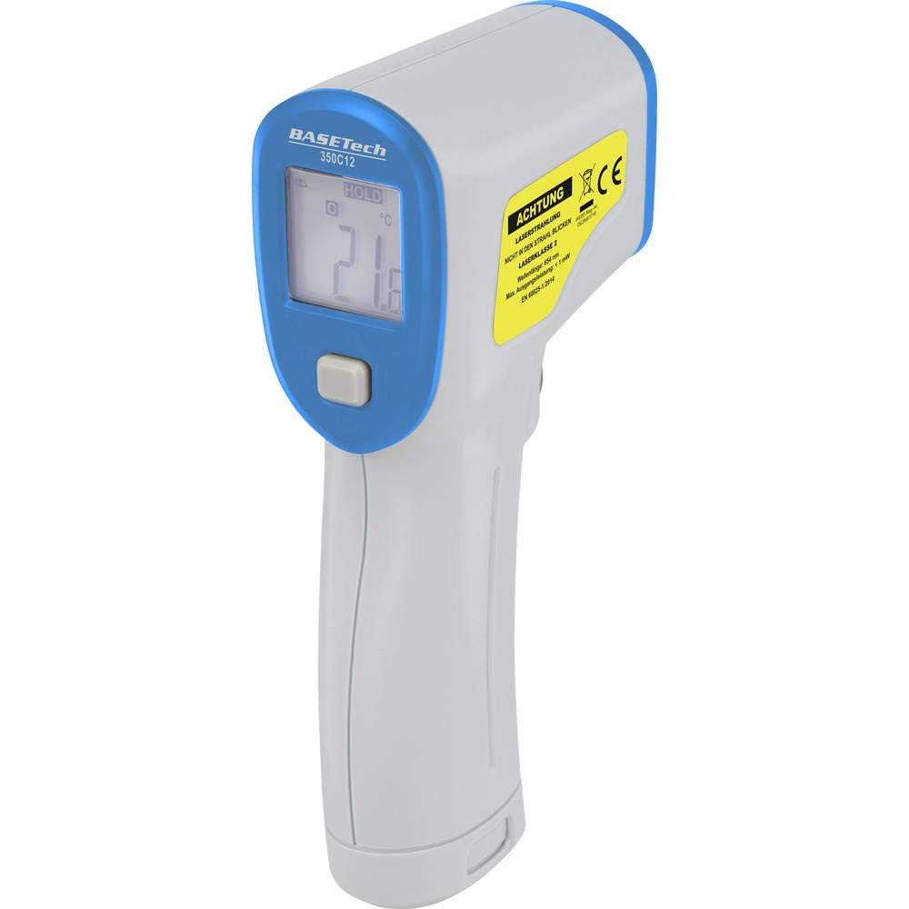 Basetech 350C12 Infrarot-Thermometer Optik 12:1-50 bis 350 °C Pyrometer von Basetech