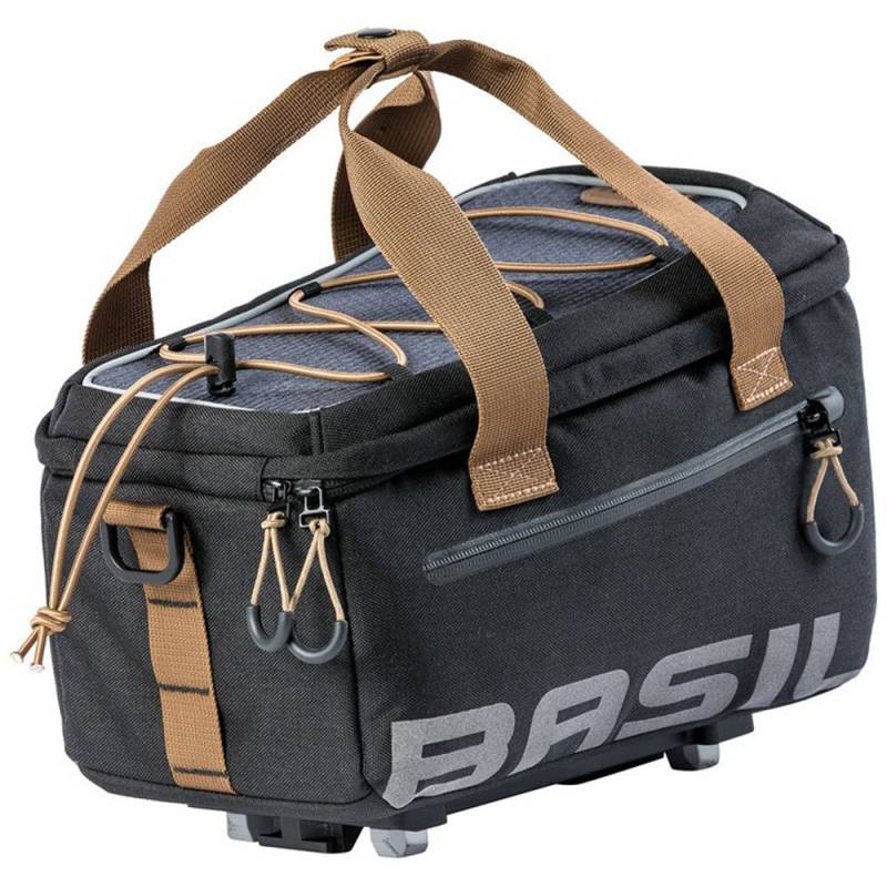 Basil Gepäckträgertasche Mik Miles Slate wasserdicht 7L Fahrrad schwarz von Basil