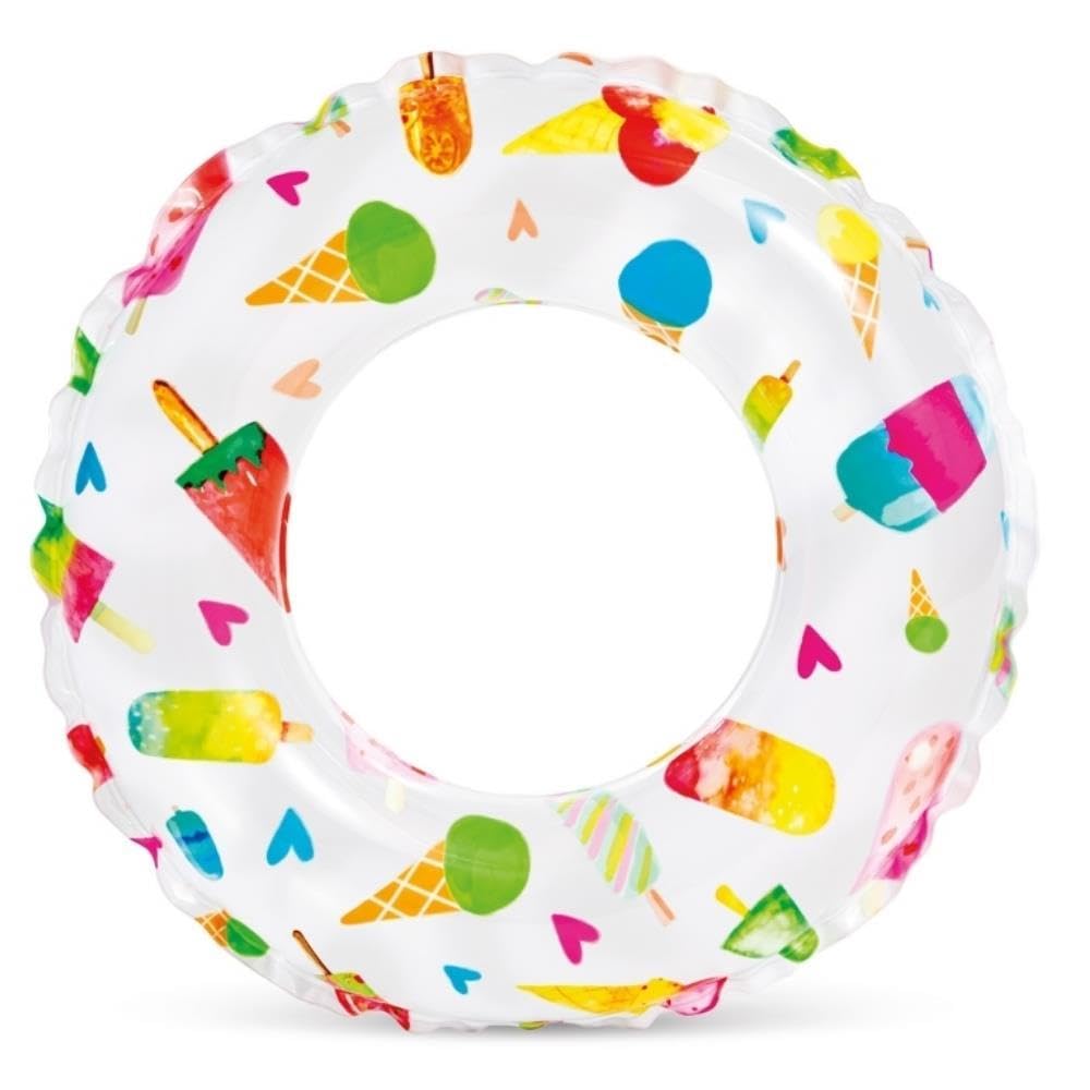 Intex Lively Print Swim Rings - Aufblasbarer Schwimmring - Ø 51 cm von Intex