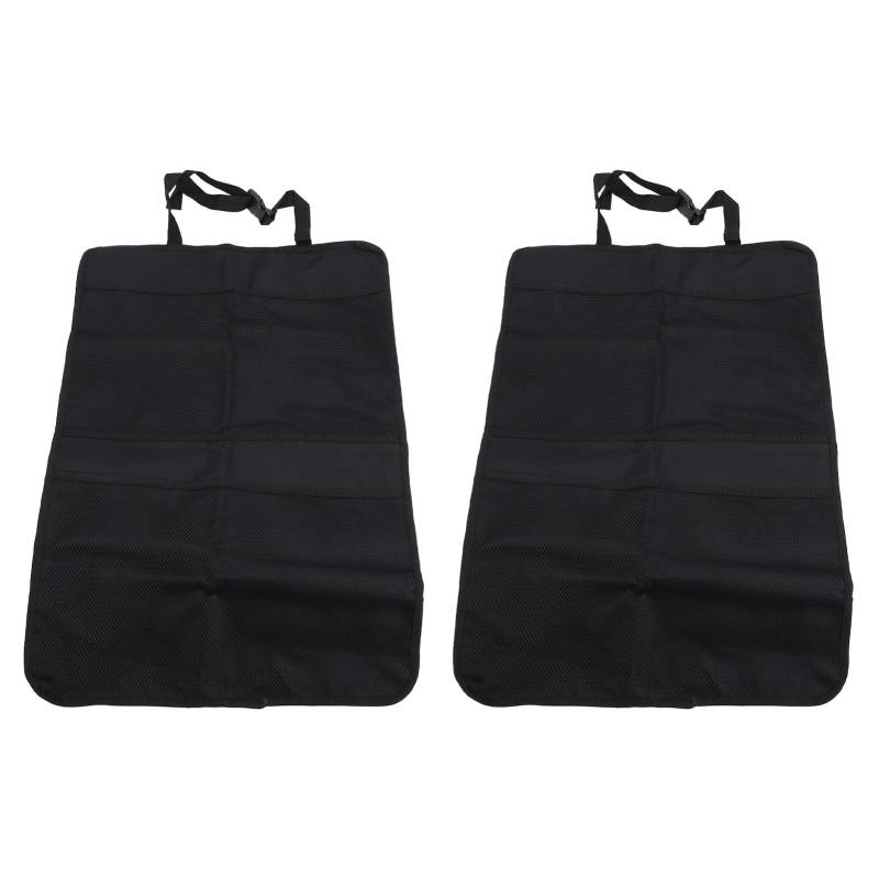 Baxnore 2pcs Polyester -Autositz -Rückschutz, Schutzstuhlschutz, Kick Matte Back Stuhl Protektor, staubdestellte Auto -Stuhl -Rückenabdeckungen für Auto von Baxnore