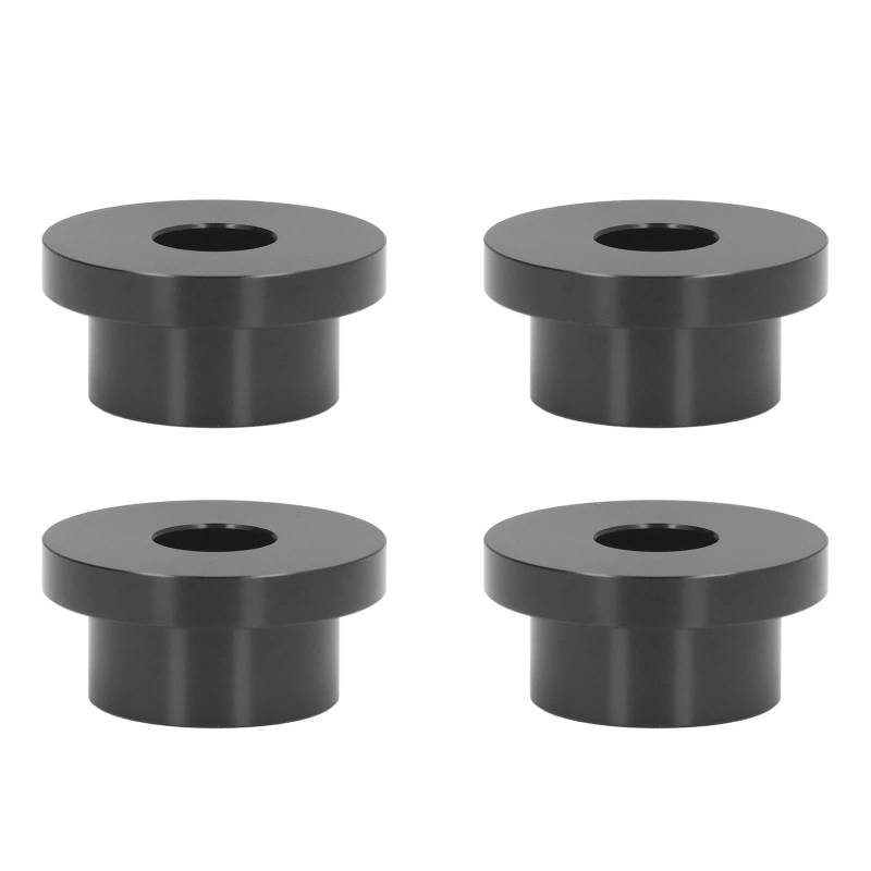 Baxnore 4PCS Riser-Buchse, Billet-Lenker-Riser-Buchse aus T6-Aluminiumlegierung, kompaktes Lenker-Riser-Set, Billet-Aluminium-Riser für Lenker (Schwarz) von Baxnore