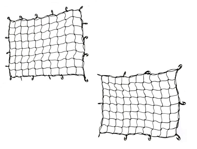 Bayli 90x120cm oder 120x150cm Auto Universal Kofferraumnetz Gepäcknetz Transportnetz PKW Organizer (90x120cm) von Bayli