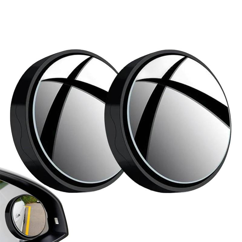 Auto Blind Looking Glass - Blind Looking-Glass For Car I Car Convex Blind Looking Glass, Round Frameless Rear View Mirrorr, Reversing Auxiliary Blind Looking-Glass For Car, SUV, Truck, RV von Bbbabeslk