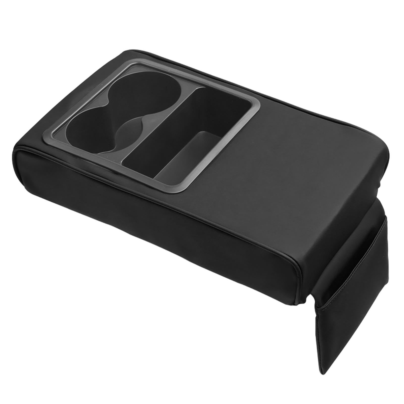 Auto Soft Rest Knieschoner – Auto Mittelkonsole Pad | Auto Kniekissen Pad, PU Leder Wasserdicht Mittelkonsole Matte, Multifunktionale Armlehne Box Pad, Erhöhtes Auto Innenzubehör für Auto, Fahrzeuge von Bbbabeslk