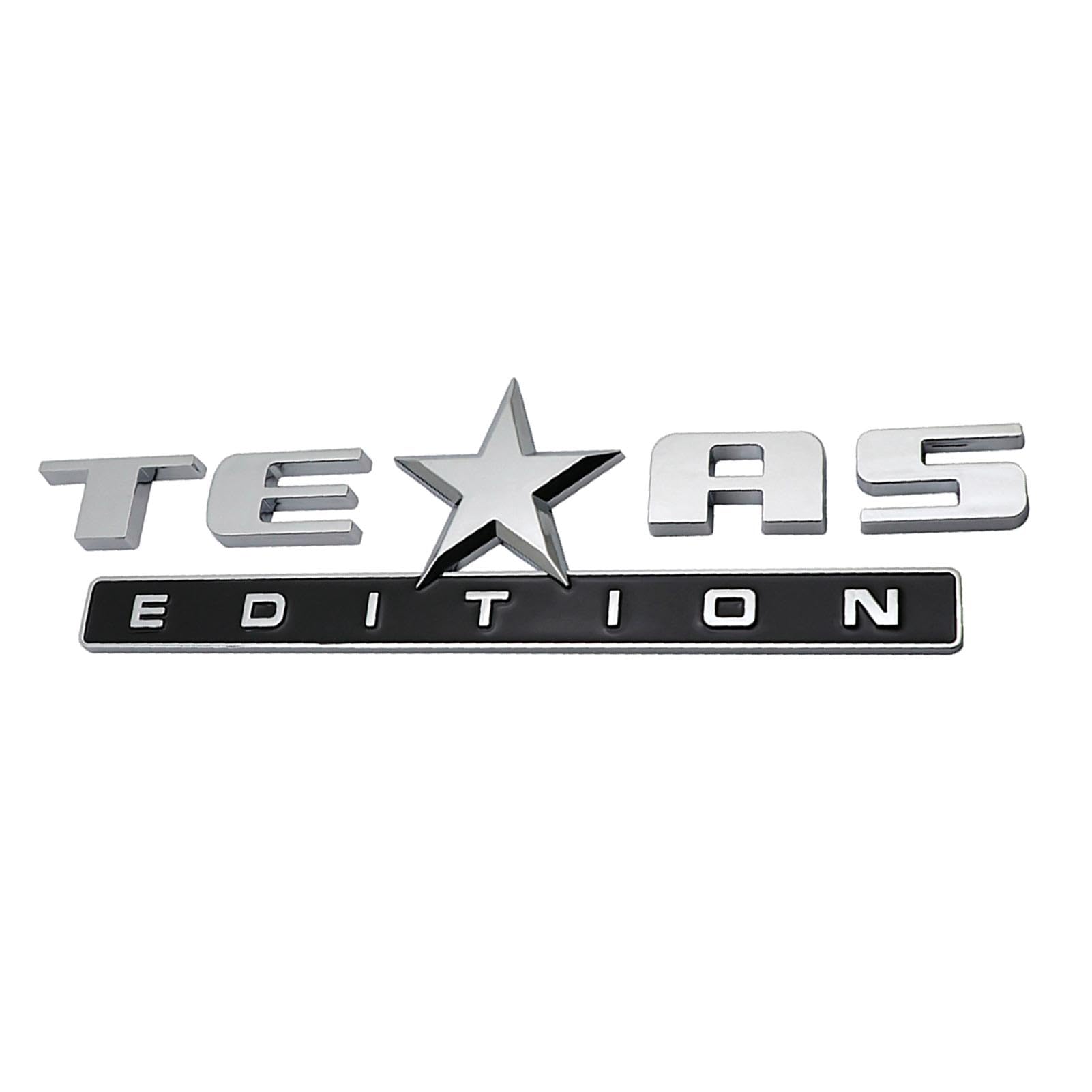 Texas Edition Star Aufkleber Seitentür Aufkleber ABS Seitentür Aufkleber Stick on Emblem Abzeichen Cool und Stilvoll Auto Aufkleber für Tür Auto Heckklappe von Bbbabeslk