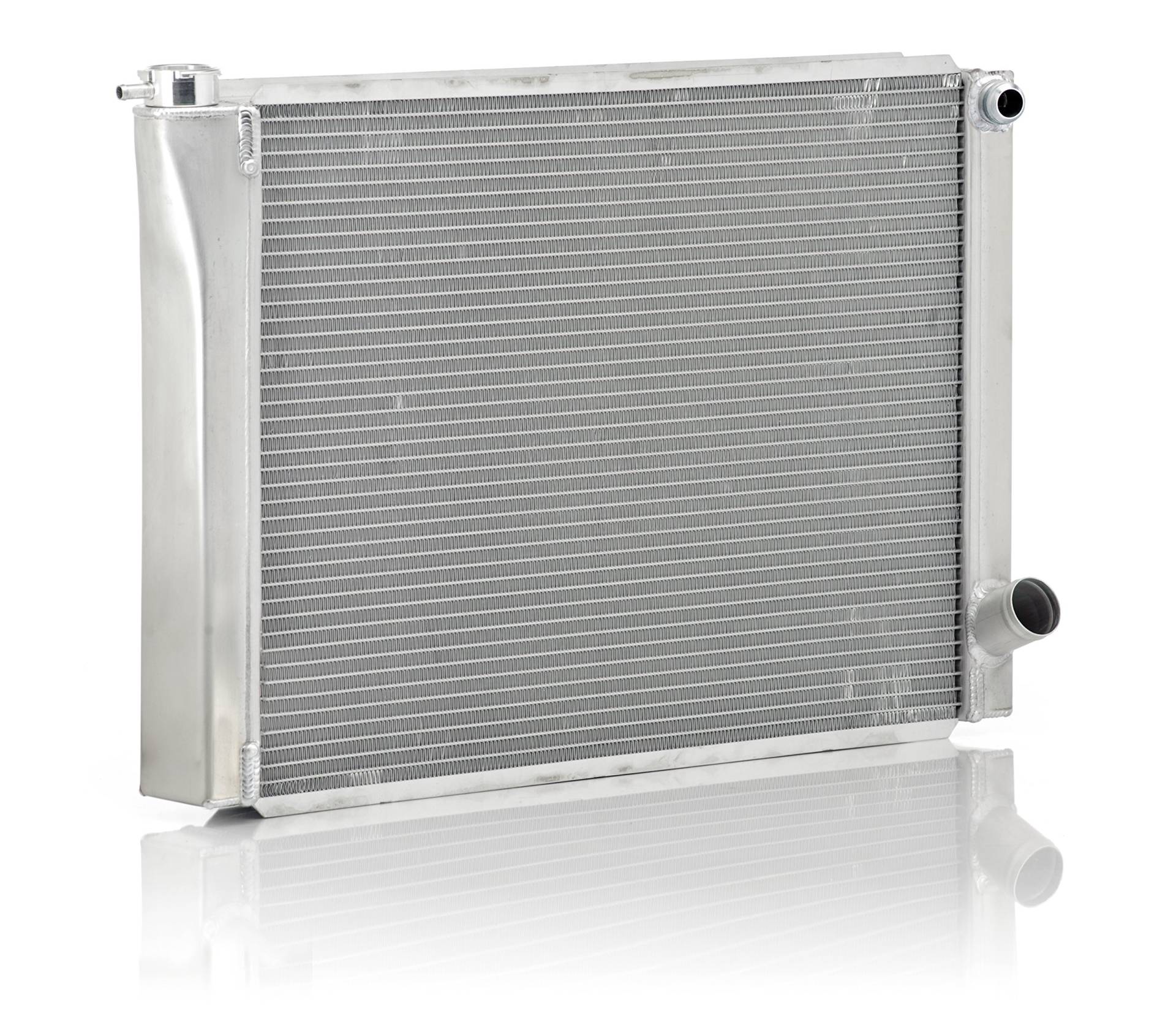 Be Cool 35029 16AN Inlet Circle Track Dual Pass Radiator (Dual 2.5 cm Core) von Be Cool