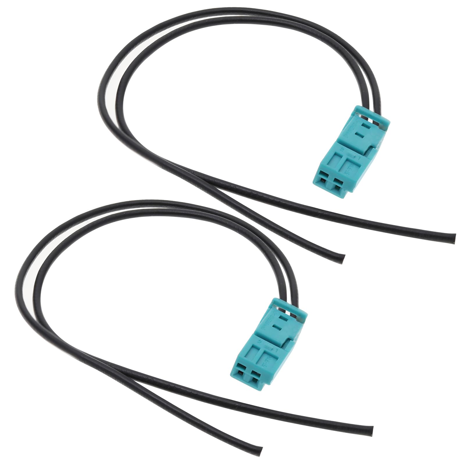 Be In Your Mind 2 Stück 2 Pin Buchse Reparaturkabel Ersatz 61132360043 61136925634 Kompatibel mit BMW 2 Pin Kabelsatz Stecker Autozubehör von Be In Your Mind