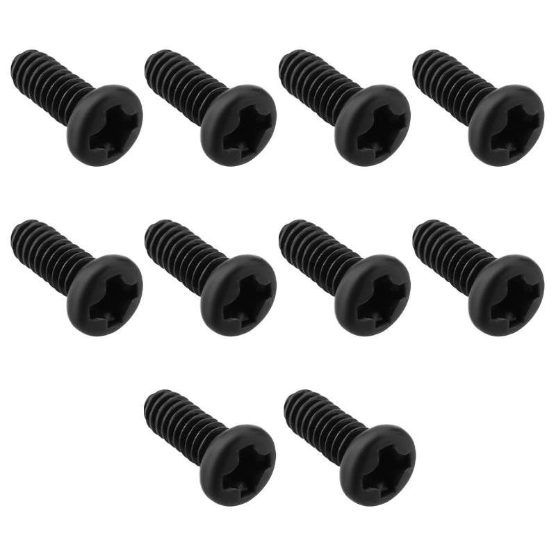 Be In Your Mind 10pcs Ersatz Schlüsselanhänger Schraube M2 x 5mm Schraube Ersatzteil 35116-SDA-A11 Kompatibel mit Honda Schlüsselfernbedienungen seit 2003 Schwarz von Be In Your Mind