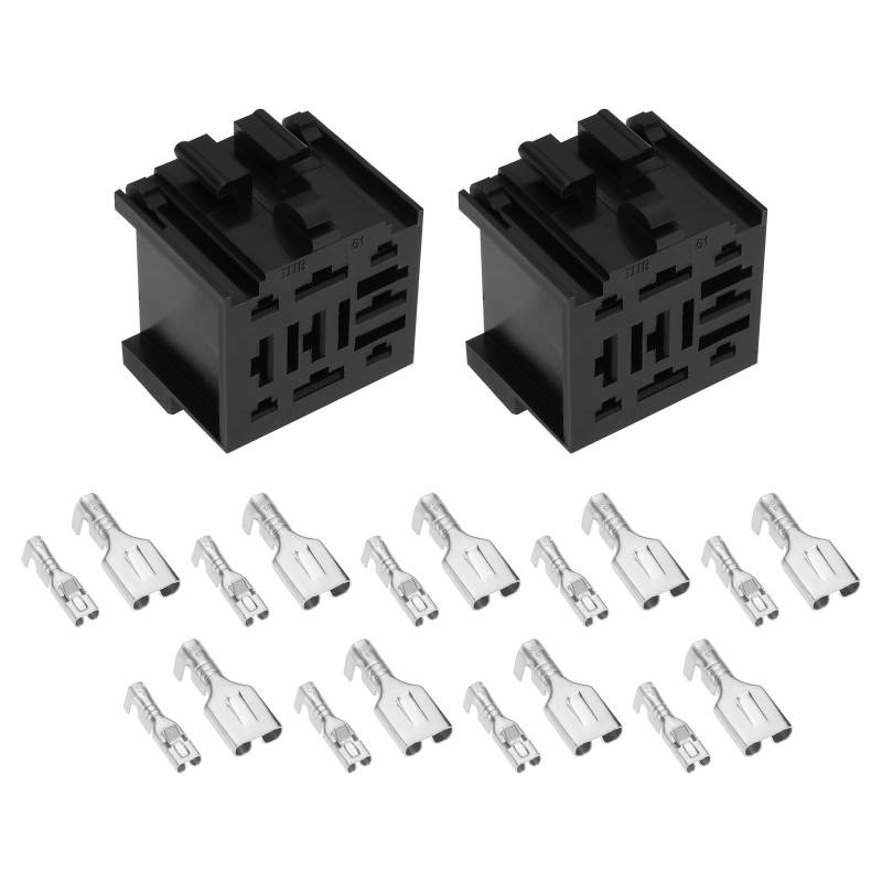 Be In Your Mind 2Sets Auto Relais Stecker 9Pin Relais Stecker Gehäuse Stecker Kompatibel mit VW Golf/Scirocco/Caddy OEM 161937501B von Be In Your Mind