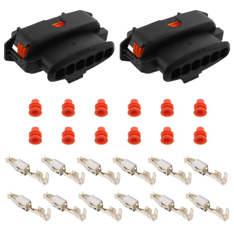 Be In Your Mind 2Sets Zündspulenanschlussadapter 6 poliger Stecker Kompatibel mit Vauxhall Astra Kompatibel mit Vauxhall Corsa Kompatibel mit Vauxhall Insignia von Be In Your Mind