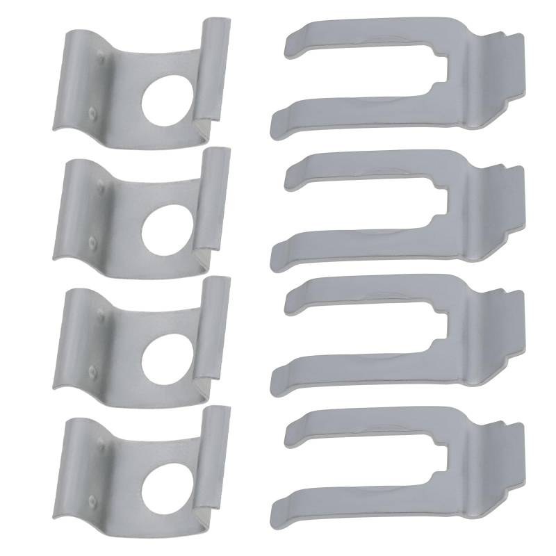 Be In Your Mind 8pcs Hintere Bremsschlauch Halteklammern Kits Ersatzteil BLC306H-4 Metall Bremskabel Flex Schlauch Leitungsclips Kompatibel mit BMW 3er E46 1998-2005 von Be In Your Mind