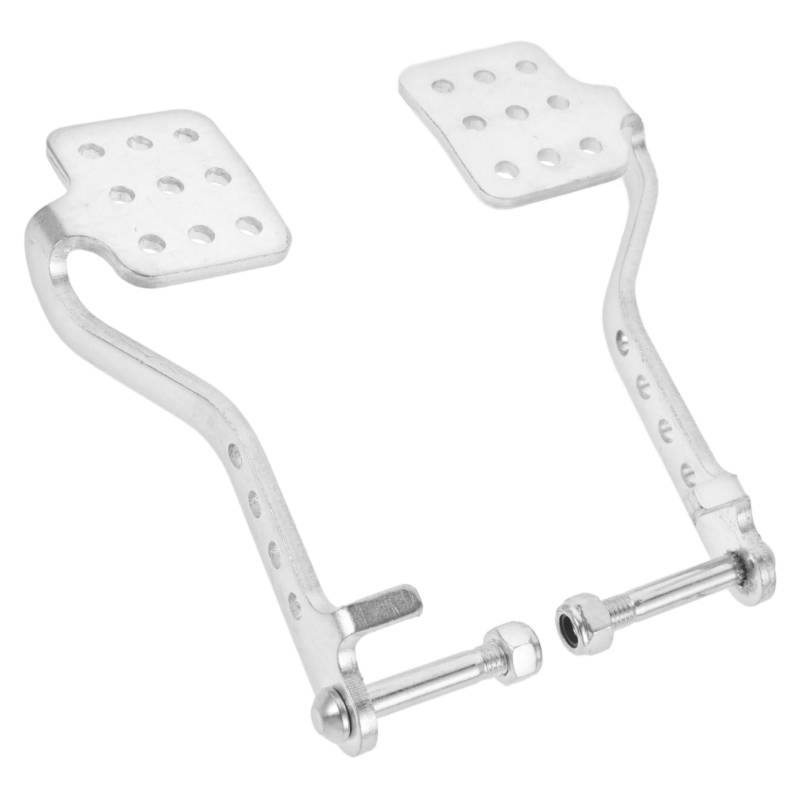 Beatifufu Brems-Gaspedal-Set Konstruktion aus Aluminiumlegierung passend für 196/212 Kart-Modelle komfortables Design von Beatifufu