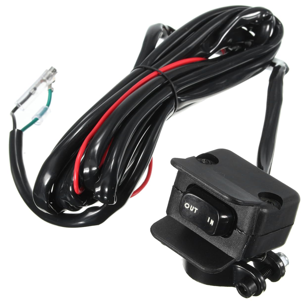 Beatifufu 1Pc Off Road Fahrzeug Elektrische Winde Steuerwinde Mit Schalter Für Anhängerkupplung Robuste Fernbedienung Für ATV SUV Und Offroad Fahrzeuge Einfache Installation Und von Beatifufu