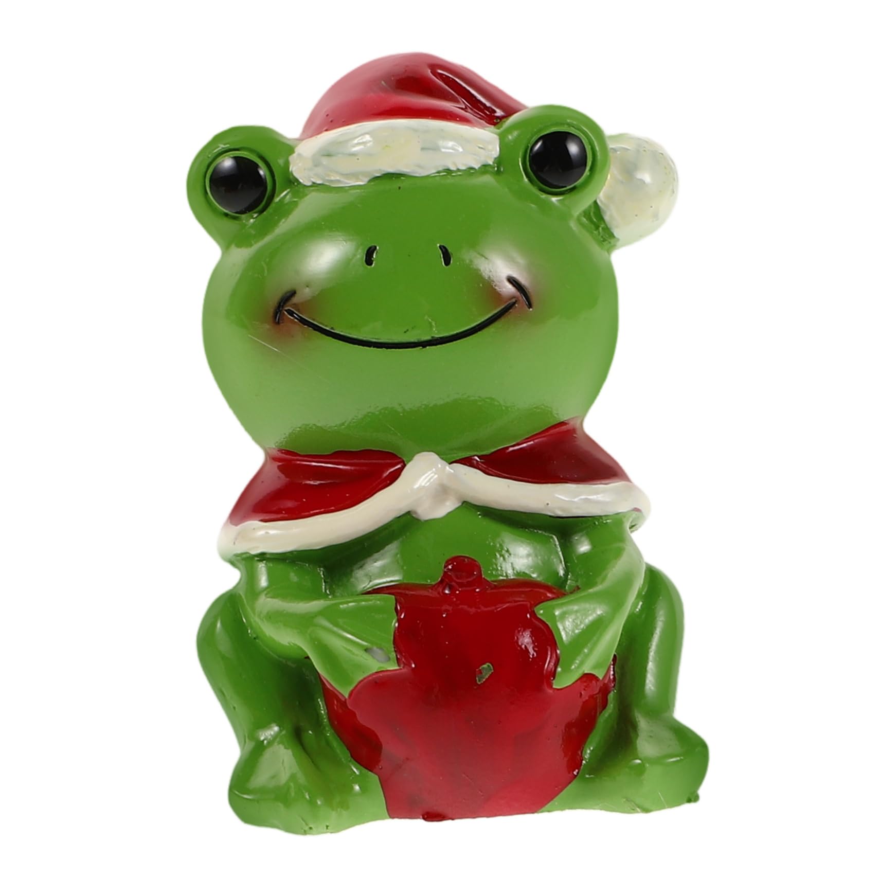 Beatifufu Miniatur Froschfiguren Entzückende Froschskulptur Für Die Büro Schreibtisch Dekoration Realistische Frosch Harzstatuen Für Die Weihnachtsdekoration Von Und Garten von Beatifufu