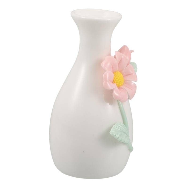 Beatifufu Niedliche Vase, Keramikvase Für Blumen, Ästhetische Vase, Einzigartiger Blumentopf Für Heimdekoration, Keramik-blumenvase Für Büro Und Wohnzimmer von Beatifufu