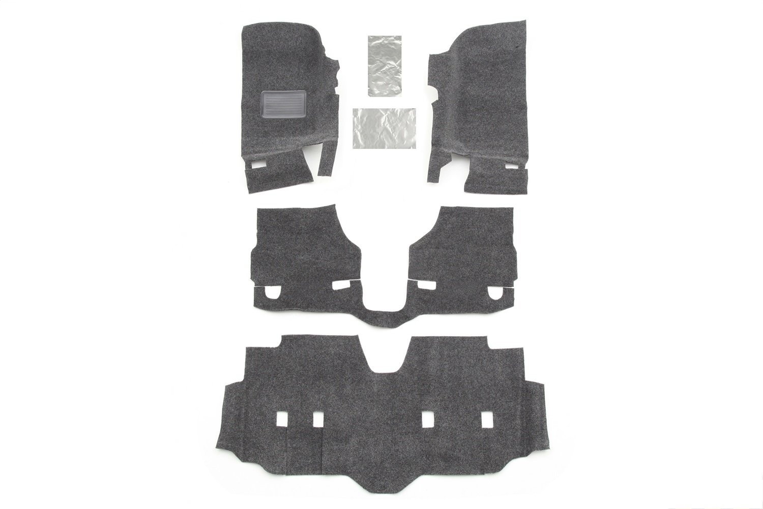 bedrug brjk07 F4 Front Cargo Liner-Kit für Jeep JK 4-türer by bedrug von BedRug