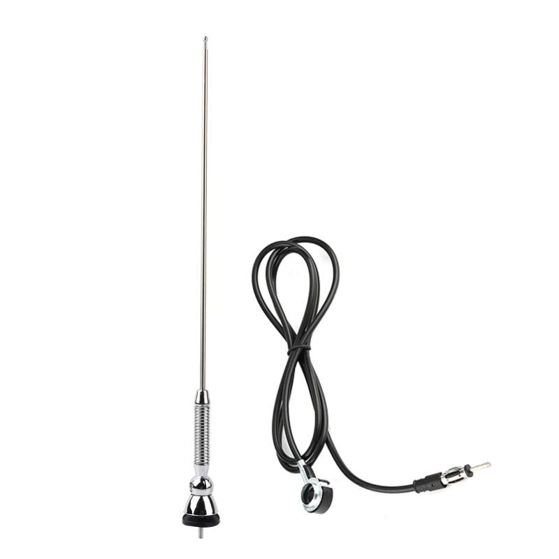 18, 5 "Universal Car Aerial Einstellbare Kfz Antennen Dachkotfl¨¹gel Radio AM/FM Antenne Auto Silvery von Bediffer