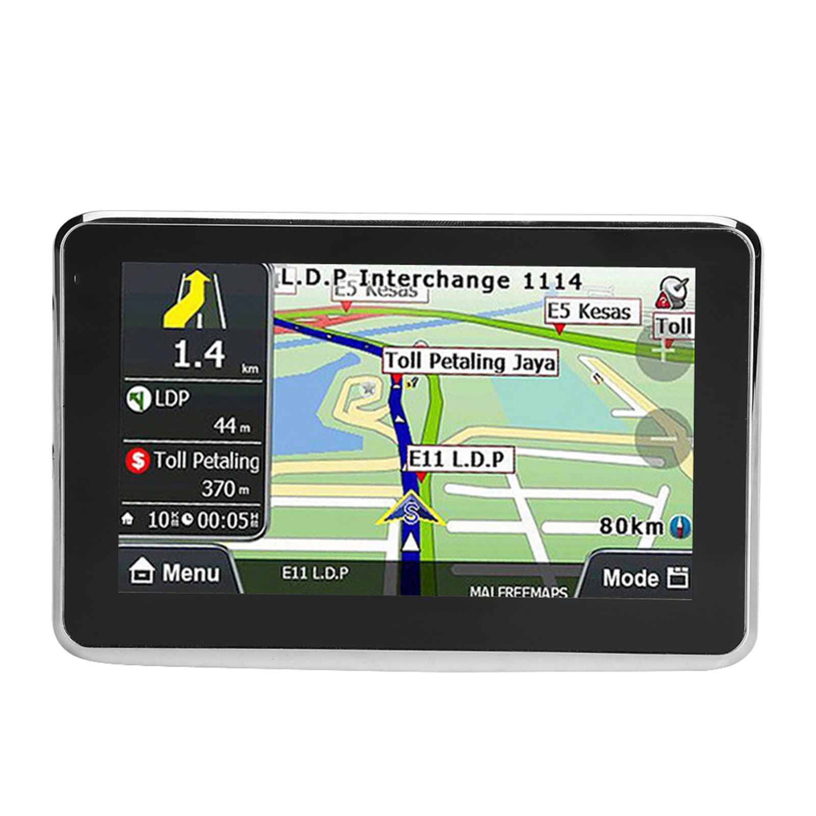 5 Zoll Touchscreen Autonavigator GPS Navigation mit DDR256M 8G MP3 FM Europakarte Universeller GPS Navigator von Bediffer