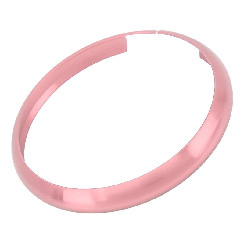 Abdeckung für Schlüsselanhänger, Akozon Aluminium Smart Abdeckung für Schlüsselanhängerring Ersatz für MINI R55 R56 R57 R58 R59 R60(Rosa) von Bediffer