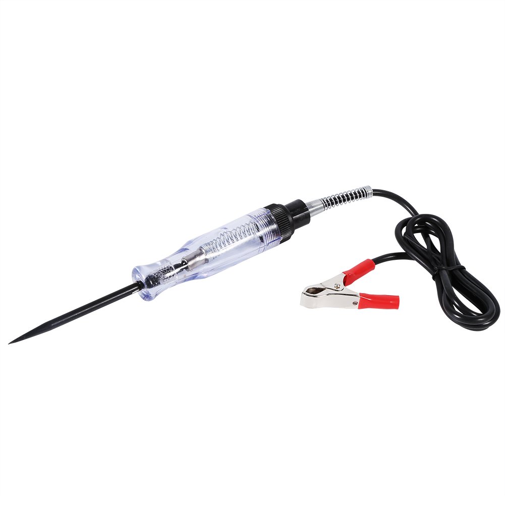 Auto 6V 12V 24V DC Digitaler elektrischer Stromkreis Spannungspr¨¹fer Multimeterkabel Lange Sondenstift Gl¨¹hbirne, auto reparatur werkzeug,Diagnosewerkzeuge von Bediffer