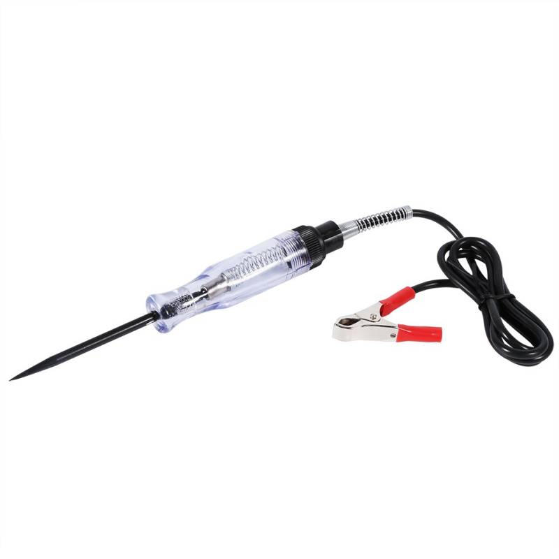 Auto 6V 12V 24V DC Digitaler elektrischer Stromkreis Spannungspr¨¹fer Multimeterkabel Lange Sondenstift Gl¨¹hbirne , auto reparatur werkzeug von Bediffer