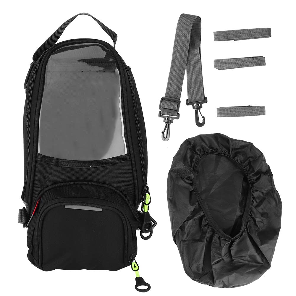 Bediffer Motorrad Motor Tankrucksack , wasserdichter Tank Tankrucksack Magnet Navigation Satteltasche Gro?er transparenter Fensterrucksack von Bediffer