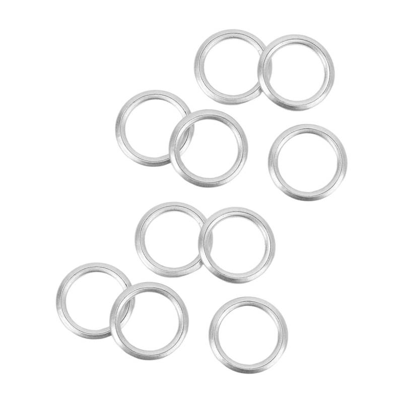 Ölablassschraube Dichtungen, 10 Stück N0138157 Siebscheiben 14 Mm Aluminium Ablassschraube Dichtring Dichtung für A3 A4 A5 A6 A8 S3 S4 S5 S6 S8 Q3 Q5 Q7 RS7 R32 TT COUPE SPORTBACK VARIANT SPORTWAGEN U von Bediffer