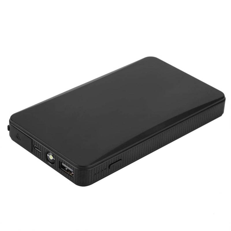 Starthilfe-Powerbank, Tragbares 12-V-Auto-Starthilfe-Motorbatterieladeger?t Power Bank USB-Powerbank inmotor 3,0 L(Schwarz), Lade- und Startsystem von Bediffer