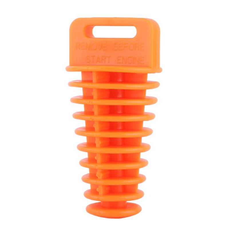 Universal Schalld?mpfer Endrohr Waschstopfen Motorrad Dirt Bike ATV Quad 2 4-Takt Schalld?mpferrohr Auspuff Schalld?mpfer Bung Waschstopfen(Orange), Fahrzeugumbau/Nachr¨¹stung/Performance von Bediffer