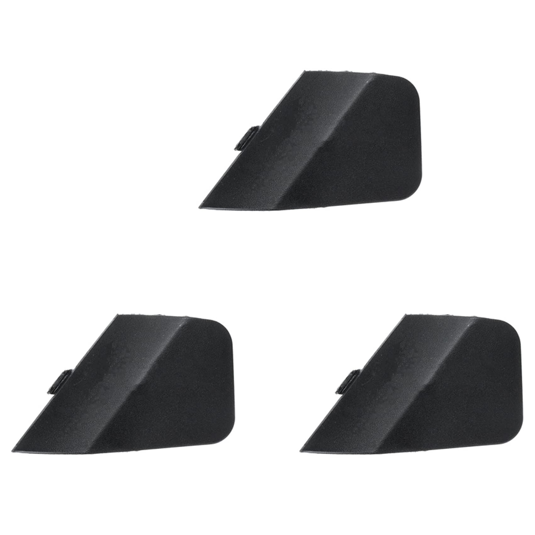 Beelooom Abschleppöse für Abschleppösen, für Fiesta MK7 2008–2016, 8A6117A989AB, schwarzer Kunststoff, 3 Stück von Beelooom