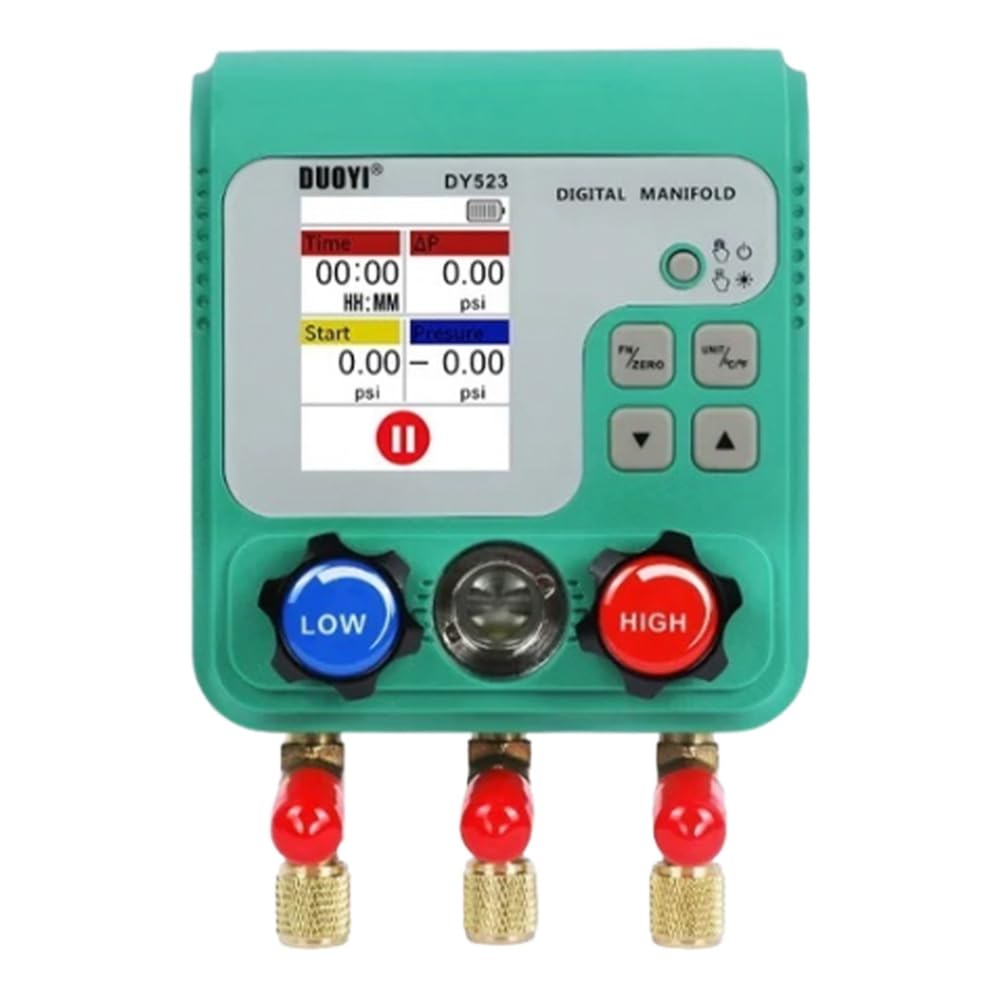 Begchy 0-6000 Kpa Kältetechnik HVAC Temperaturtester Digitales Manifold Gauge Meter Vakuummeter Kältemittel Flüssigkeit Reparatur von Begchy