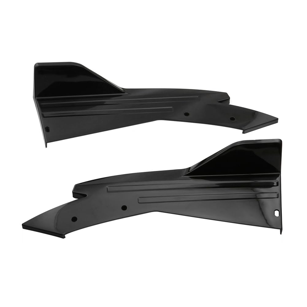 Begchy 48cm Heckstoßstangenschutz Canards Splitter Seitenschwellerschutz Body Kits Abdeckung Aufkleber Auto-Tuning-Zubehör Schwarz von Begchy