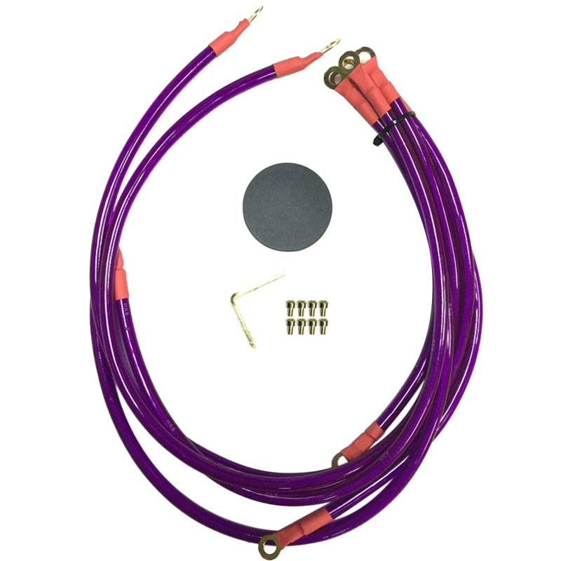 Begchy Erdungs-Erdungskabel-Kit-Kit-System der Universal-Rennwagenbatterie Hochwertiges Erdungskabel von Begchy