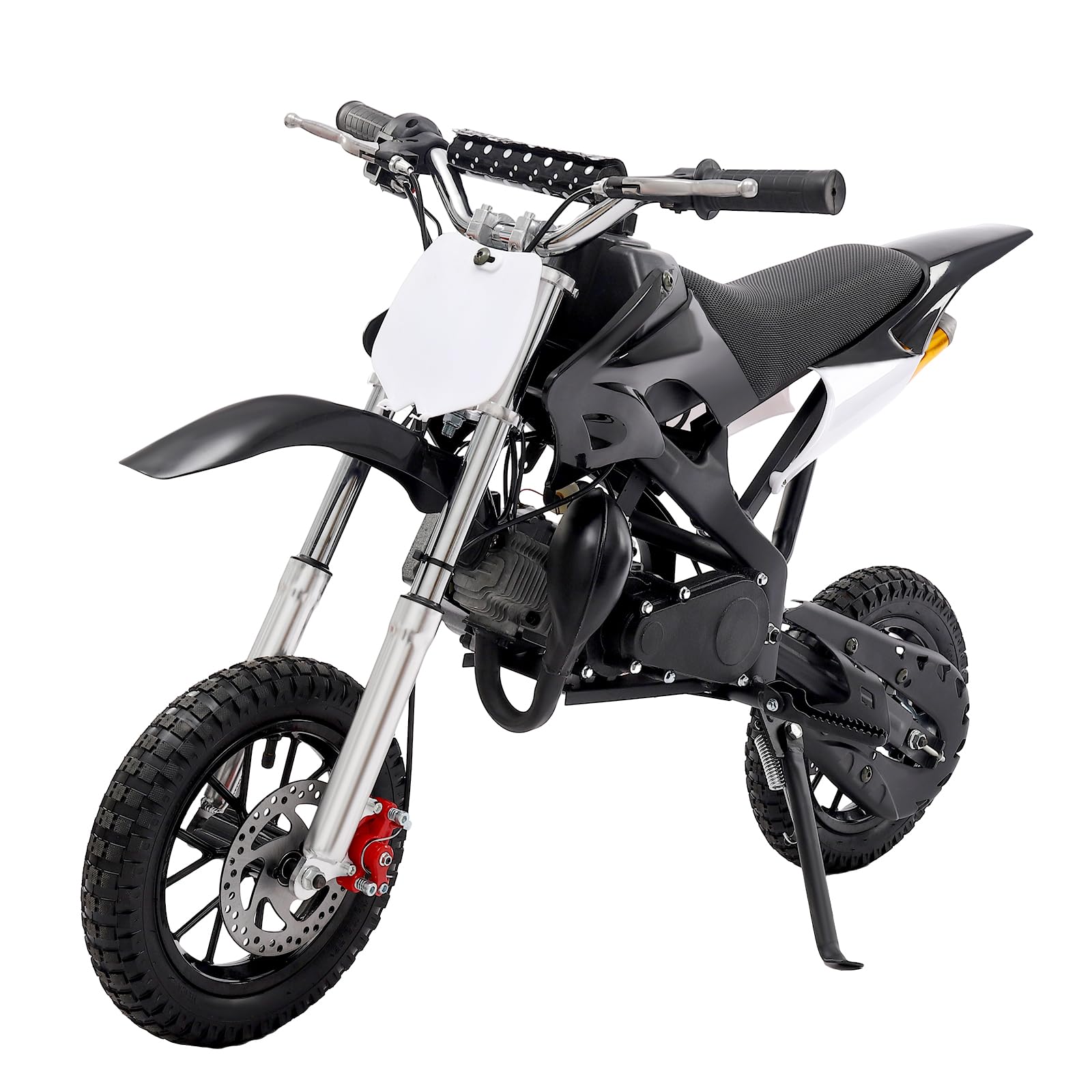 Begoniape Motorrad Kinder 49cc Mini Dirtbike CrossBike Pocket Bike für Kinder, 8 Zoll Luftreifen, Scheibenbremsen, Motorrad mit 1.8L Tank, Moto Cross für Kinder von 4–12 Jahren von Begoniape