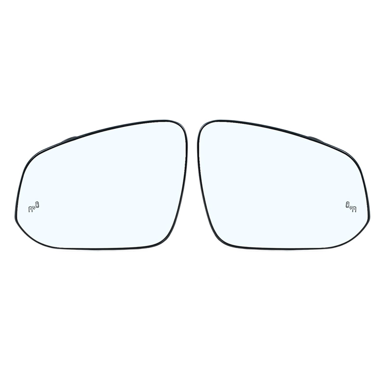 Außenspiegelglas Auto Rückspiegel Objektiv Glas Für Toyota Für Rav4 2014 2015 4M0857535G 4M0857536G Türaußenspiegelglas(Left and Right) von BeiZhengbhD