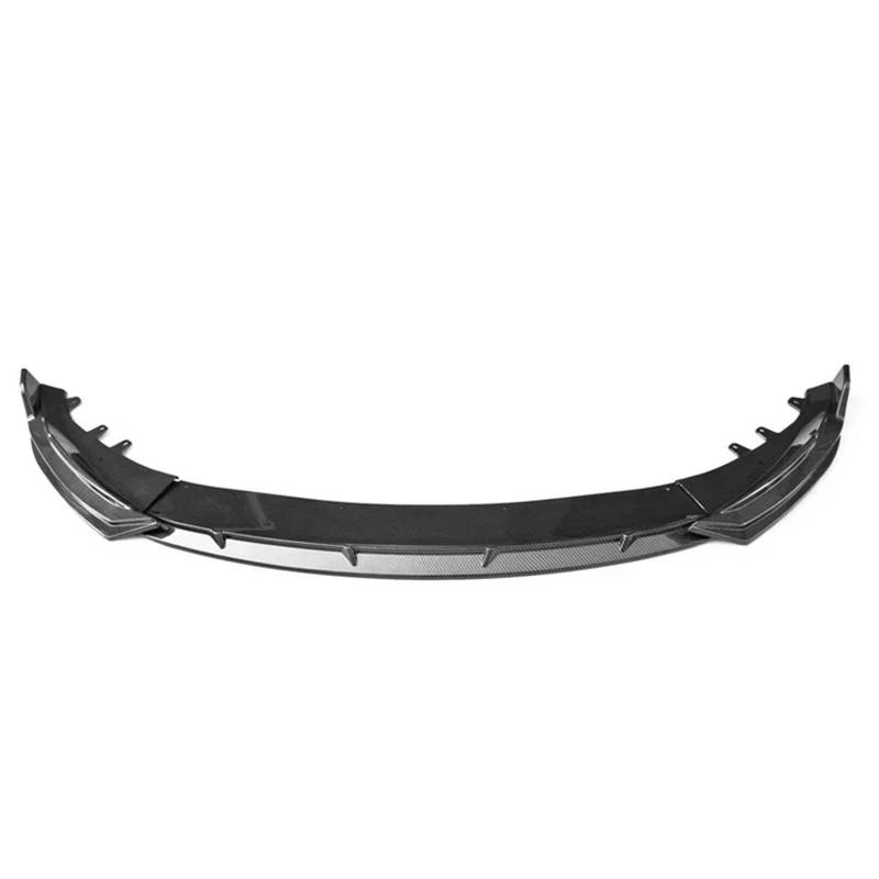 Auto Front Bumper Lip Body Kit Auto Front Kinn Lip Splitter Canard Spoiler Diffusor Körper Kit Auto Zubehör Für BYD Für Dichtung Für EV 2022 2023 2024 Auto Frontspoiler(Carbon Look) von BeiZhengbhD