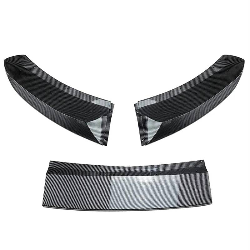 Auto Front Bumper Lip Body Kit Auto Front Schaufel Stoßstange Lip Spoiler Canards Diffusor Körper Kit Zubehör Für Für X5 Für F15 Für Sport 2014 2015 2016 2017 2018 Auto Frontspoiler(Carbon Fiber Look) von BeiZhengbhD