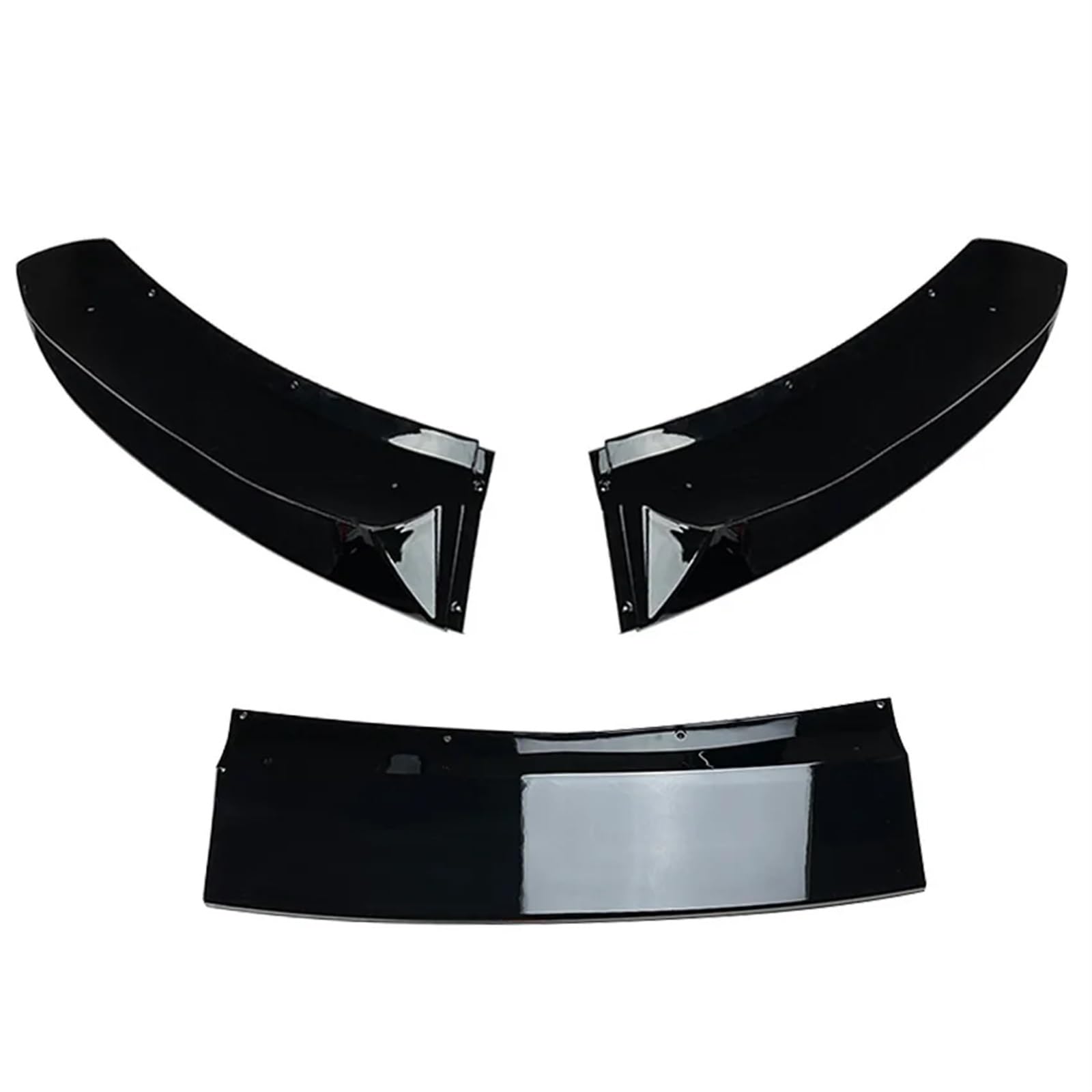 Auto Front Bumper Lip Body Kit Auto Front Schaufel Stoßstange Lip Spoiler Canards Diffusor Körper Kit Zubehör Für X5 Für F15 2014 2015 2016 2017 2018 Auto Frontspoiler(Glossy Black) von BeiZhengbhD