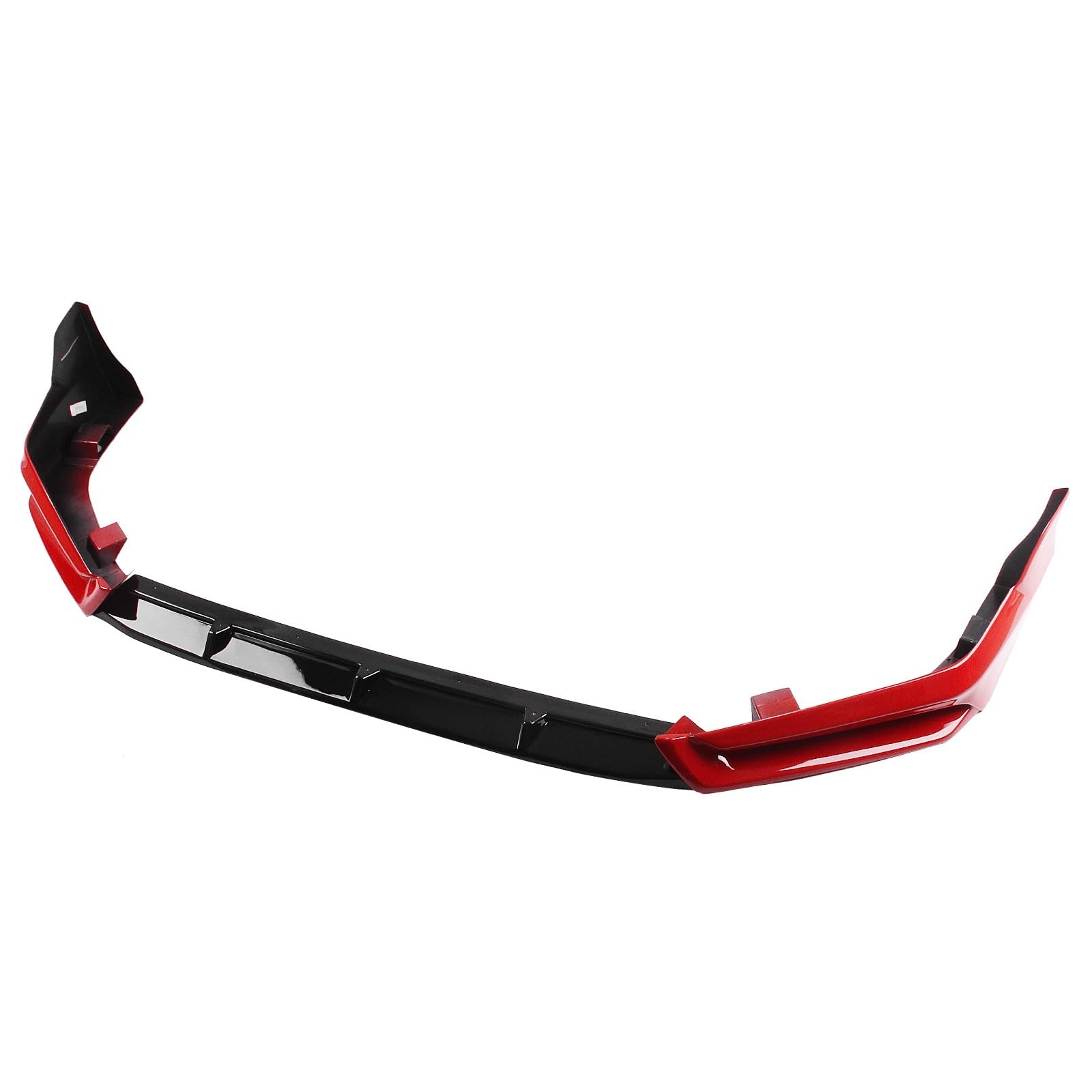 Auto Front Bumper Lip Body Kit Auto Front Spoiler Lippe Klinge Untere Stoßstange Schutz Splitter Für Civic Für Sport 2022 2023 2024 Auto Frontspoiler(Red) von BeiZhengbhD