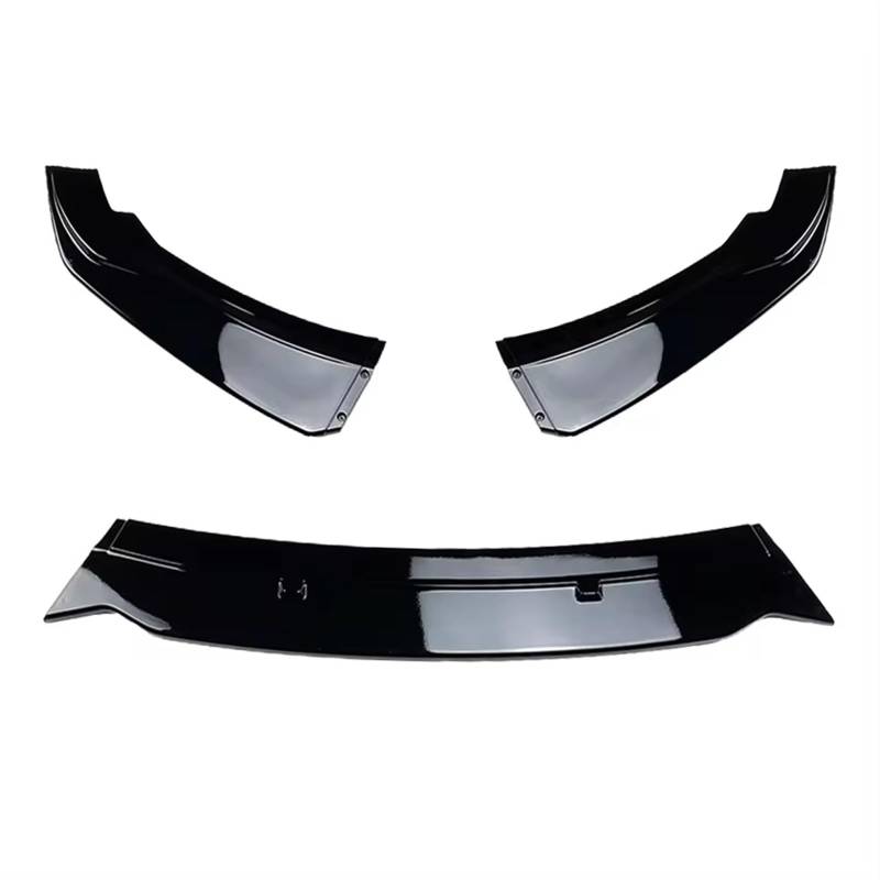 Auto Front Bumper Lip Body Kit Auto Frontschürze Lip Body Kit Spoiler Splitter Lip Splitter Für F20 Für F21 Für 116i Für 118i Für 120i 1 Für Serie 2011-2017 2018 2019 Auto Frontspoiler(Gloss Black) von BeiZhengbhD