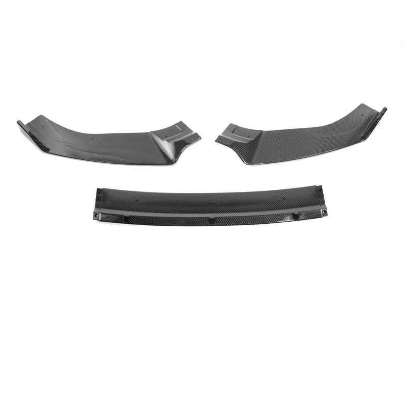 Auto Front Bumper Lip Body Kit Auto Frontschürze Lip Spoiler Splitter Stoßstange Wache Schutz Für VW Für Golf Für MK7 Für MK 7.5 Für GTI 2014 2015 2016 2017 2018 2019 Auto Frontspoiler(Carbonfiber) von BeiZhengbhD