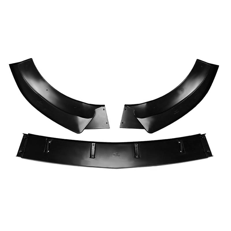 Auto Front Bumper Lip Body Kit Auto Frontschürze Spoiler Lip Untere Splitter Klinge Für Benz Für V-Klasse Für W447 2016 2017 2018 2019 2020 2021 2022 2023 2024 Auto Frontspoiler(Gloss Black) von BeiZhengbhD