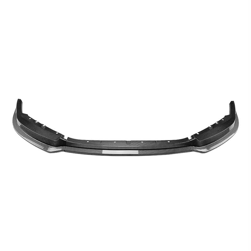 Auto Front Bumper Lip Body Kit Auto Unteren Vorderen Stoßfänger Kinn Lip Splitter Diffusor Kits Spoiler Stoßstange Schutzfolie Für 2-Serie Für M2 Für G87 2023 + Auto Frontspoiler(Carbon Look) von BeiZhengbhD