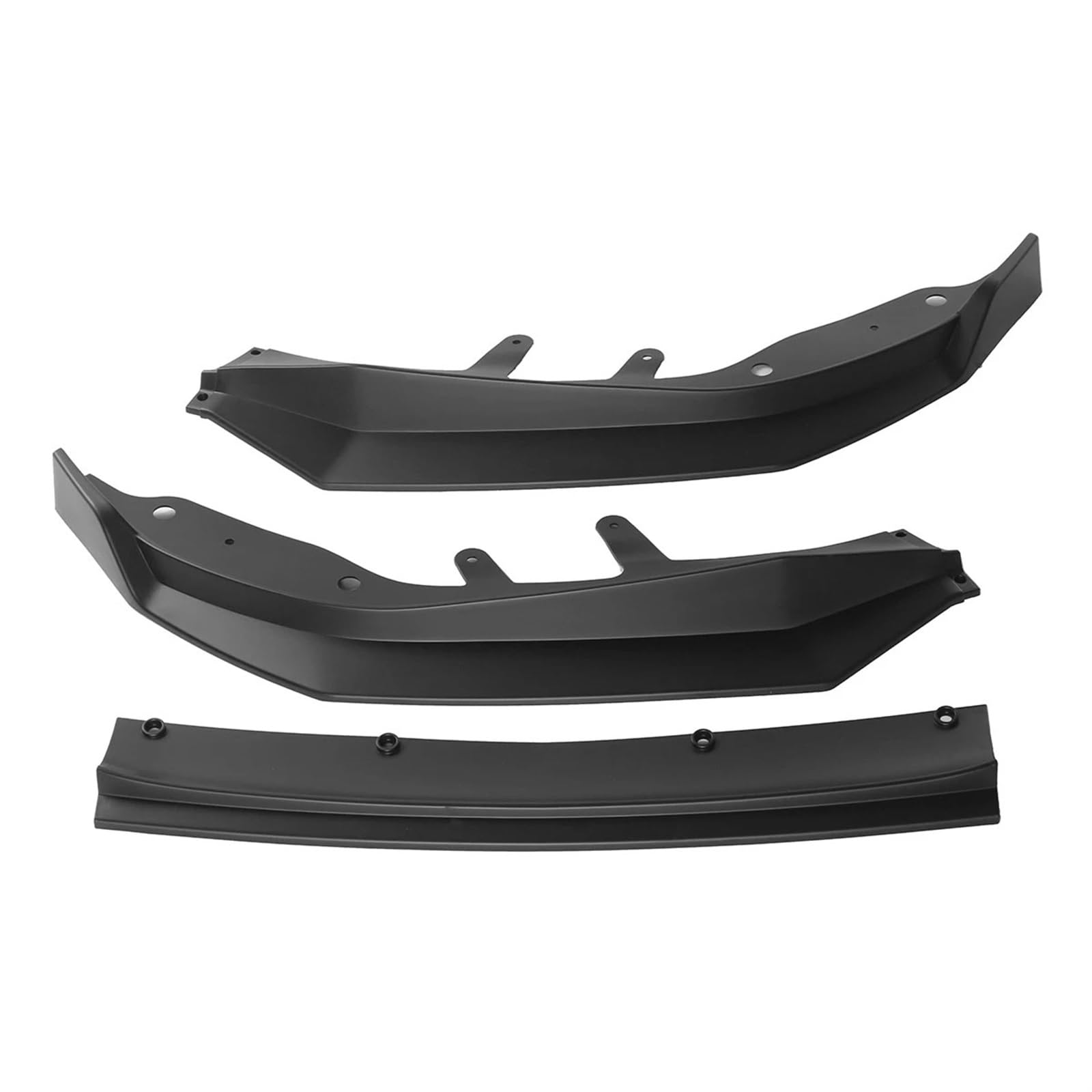 Auto Front Bumper Lip Body Kit Auto Vordere Stoßstange Lip Body Kit Spoiler Diffusor Splitter Lip Schutz Abdeckung Schutz Deflektor Lip Für G22 Für G23 Für 4-Serie 2021 Auto Frontspoiler(Matte Black) von BeiZhengbhD